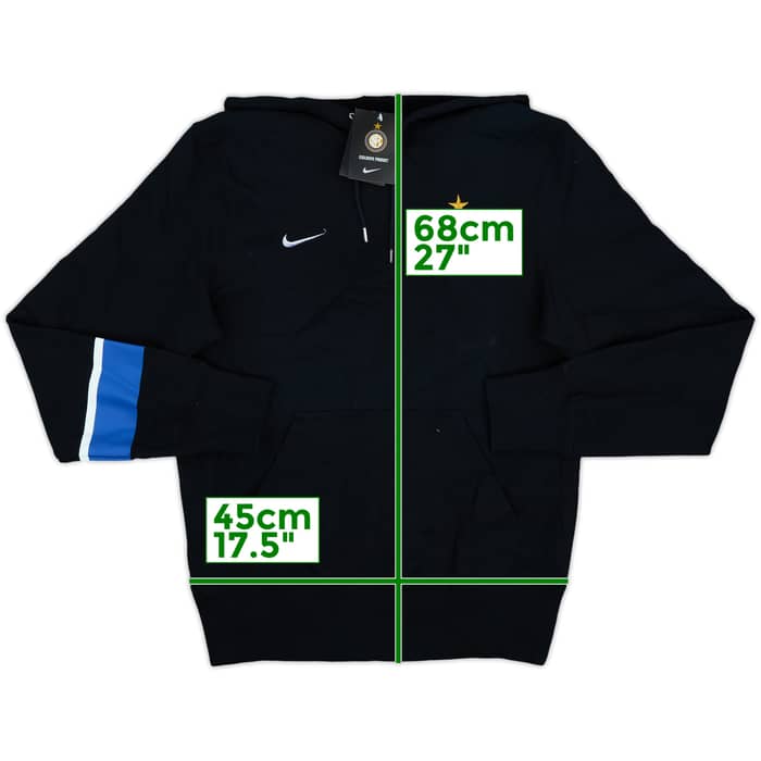 2012-13 Inter Milan Nike Hooded Sweat Top (S)