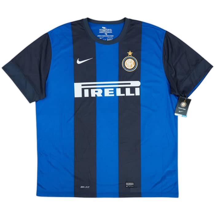 2012-13 Inter Milan Home Shirt Palacio #8 (XXL)