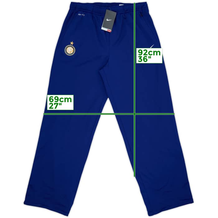 2012-13 Inter Milan Nike Track Pants/Bottoms (L)