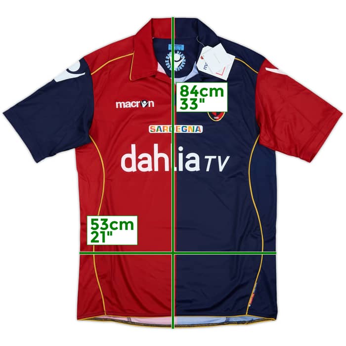 2010-11 Cagliari Home Shirt (L)