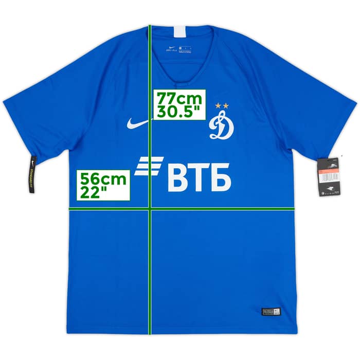 2018-19 Dynamo Moscow Home Shirt (L)