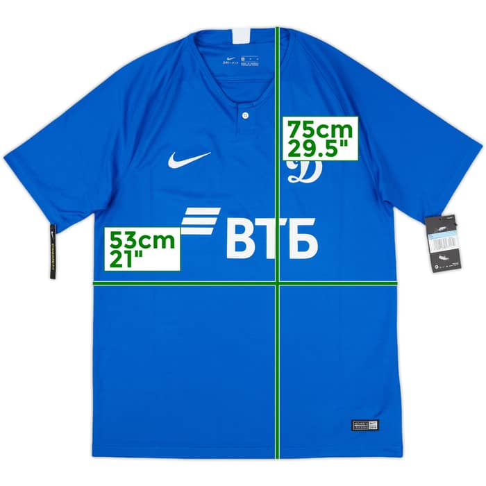 2018-19 Dynamo Moscow Home Shirt (M)