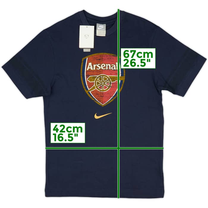 2008-09 Arsenal Nike Cotton Tee (S)