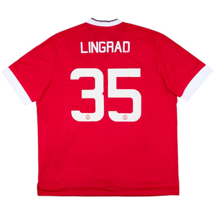 2015-16 Manchester United Home Shirt Lingrad #35 (XXL)
