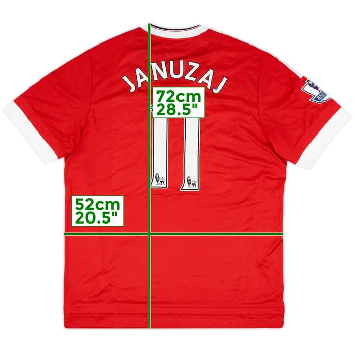 2015-16 Manchester United Home Shirt Januzaj #11 (L)