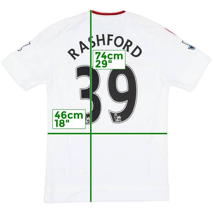 2015-16 Manchester United Away Shirt Rashford #39 (S)