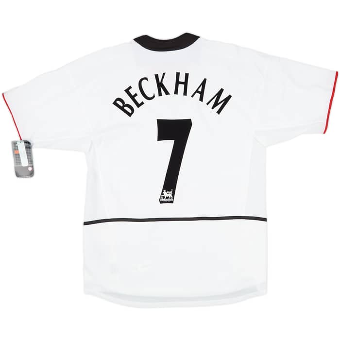 2002-03 Manchester United Away Shirt Beckham #7 (M)
