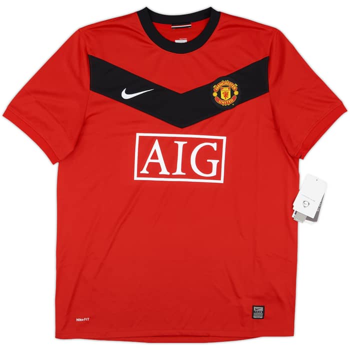 2009-10 Manchester United Home Shirt Berbatov #9 (L)
