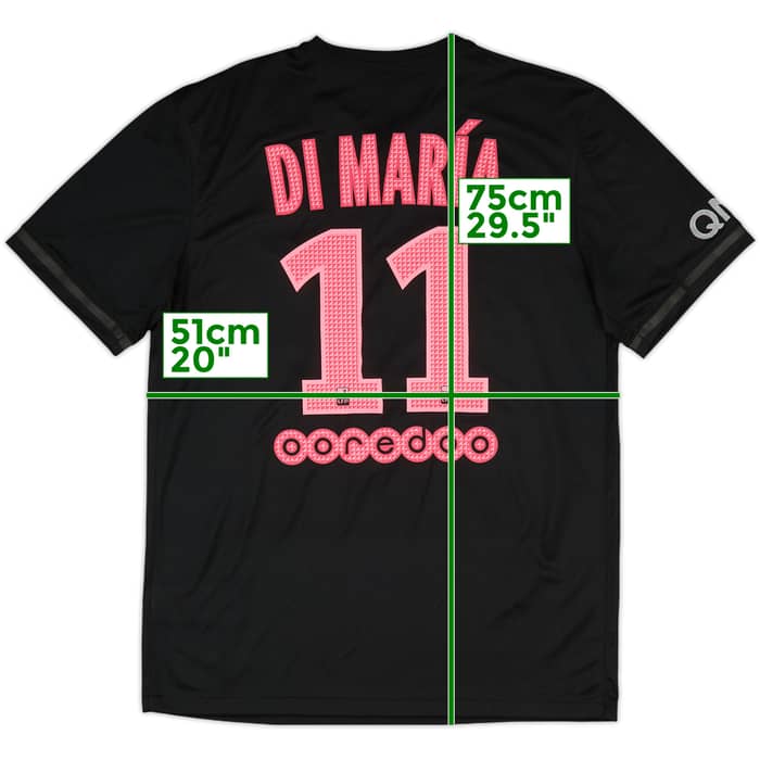 2015-16 Paris Saint-Germain Third Shirt Di Maria #11 (M)