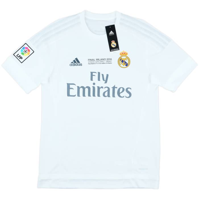 2015-16 Real Madrid Home Shirt Kroos #8 (M)