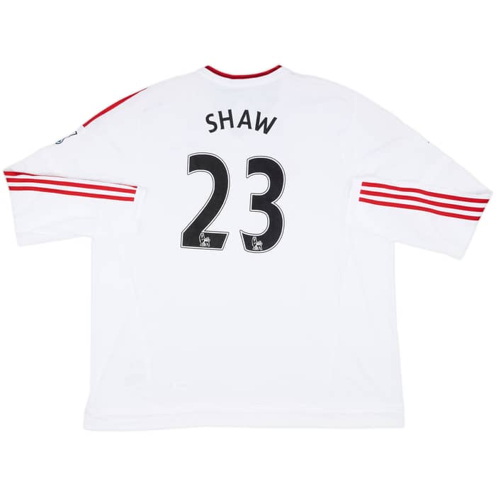 2015-16 Manchester United Away L/S Shirt Shaw #23 (3XL)