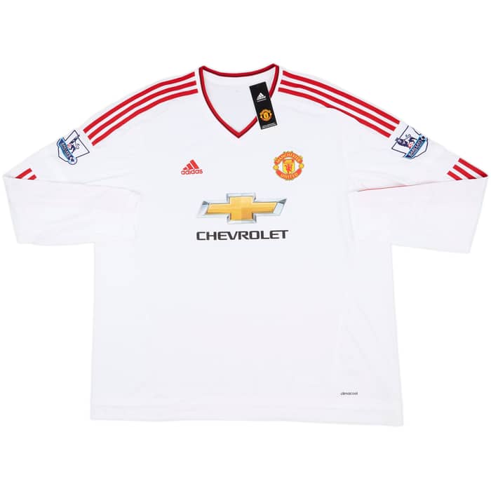 2015-16 Manchester United Away L/S Shirt Shaw #23 (3XL)
