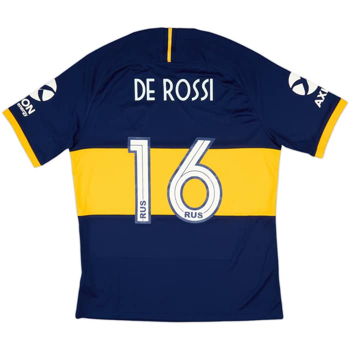 2019-20 Boca Juniors Home Shirt De Rossi #16 (L)
