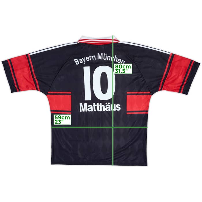 1997-99 Bayern Munich Home Shirt Matthaus #10 (XL)