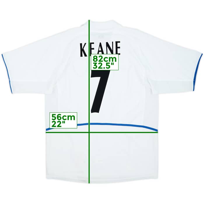 2002-03 Leeds United Home Shirt Keane #7 (L)