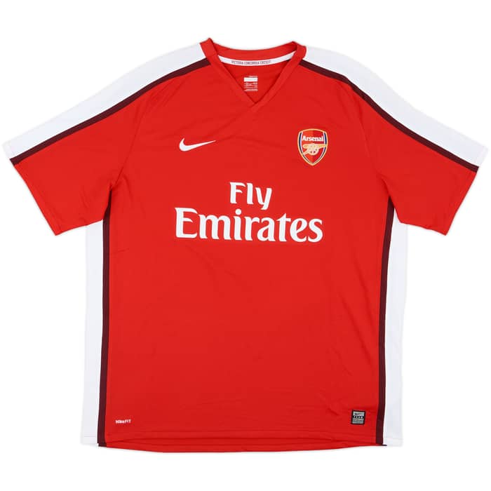 2008-10 Arsenal Home Shirt Fabregas #4 (XXL)