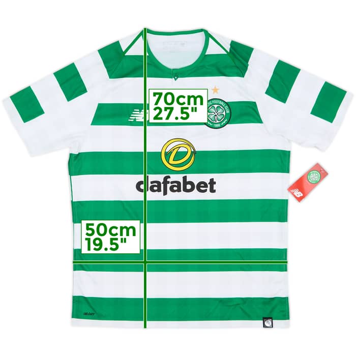 2018-19 Celtic Home Shirt (M)