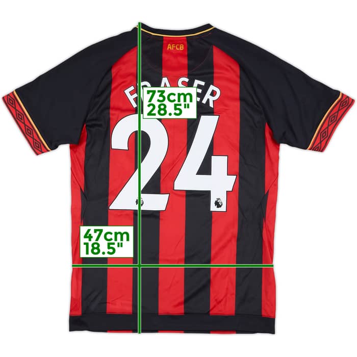 2018-19 Bournemouth Home Shirt Fraser #24 (M)