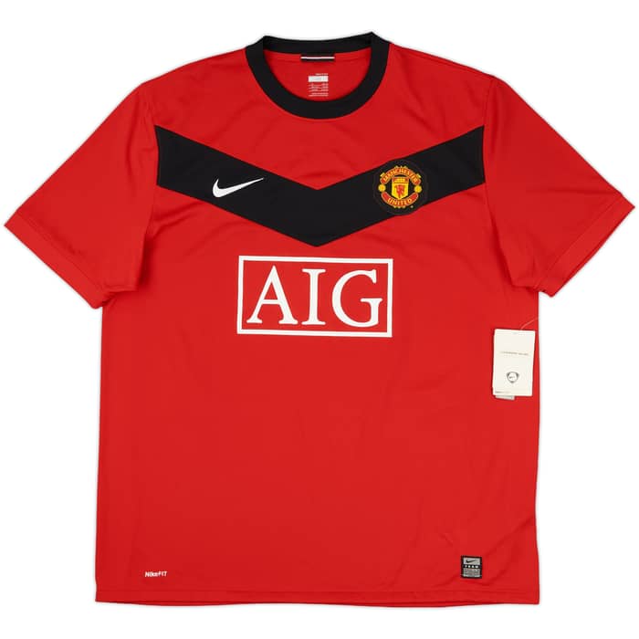 2009-10 Manchester United Home Shirt Rooney #10 (XL)