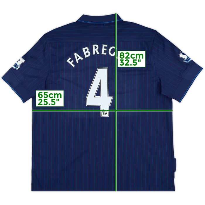 2009-10 Arsenal Away Shirt Fabregas #4 (XXL)