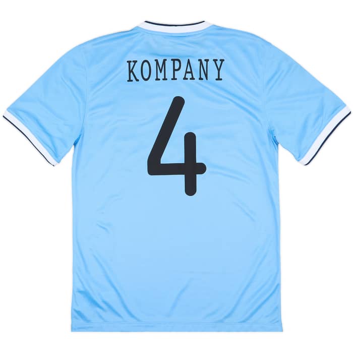 2013-14 Manchester City Home Shirt Kompany #4 (M)