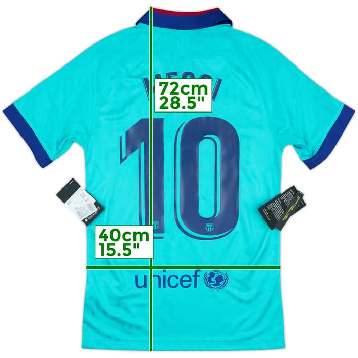 2019-20 Barcelona Third CL Shirt Messi #10 (XS)