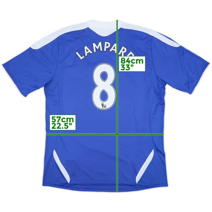 2011-12 Chelsea Home Shirt Lampard #8 (XL)
