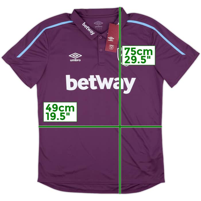2019-20 West Ham Umbro Polo Shirt (L)