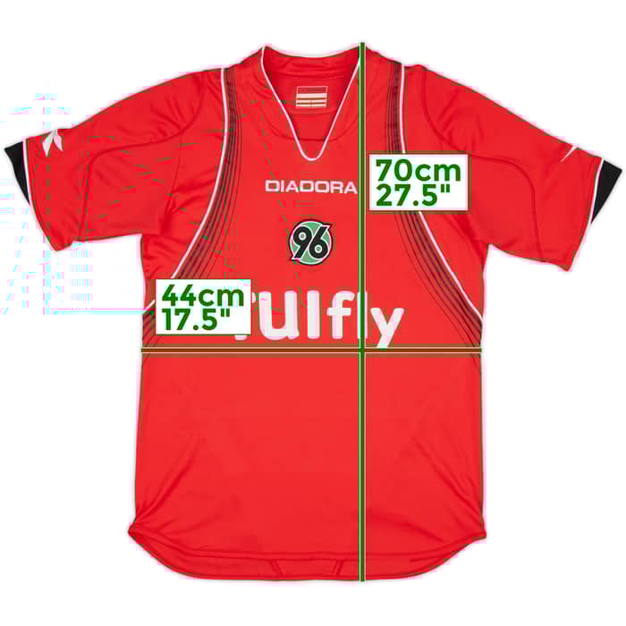 2007-08 Hannover 96 Home Shirt - 7/10 - (S)