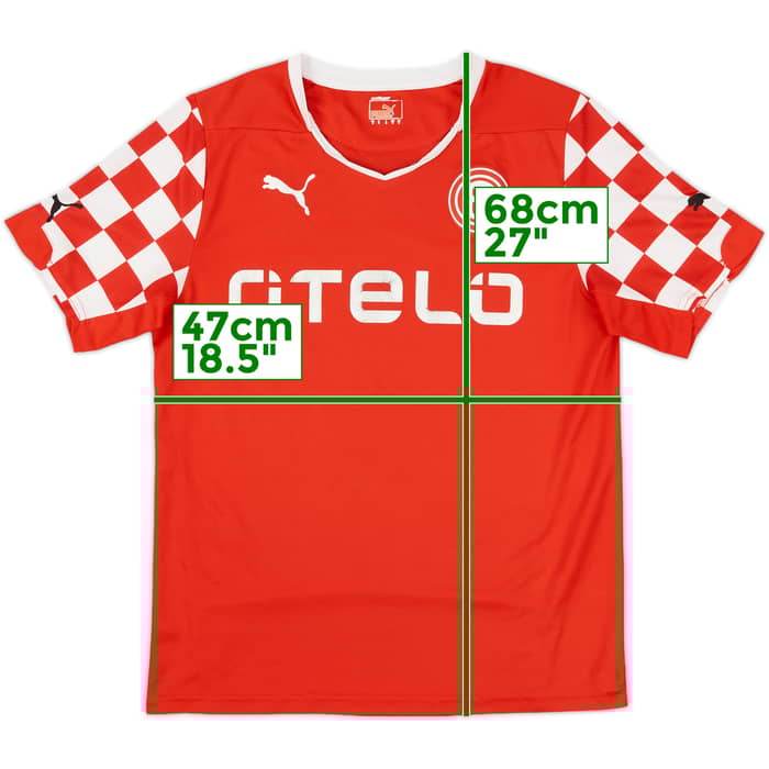 2014-15 Fortuna Dusseldorf Home Shirt - 7/10 - (S)