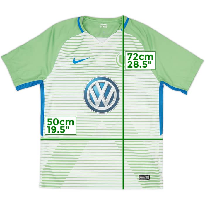 2017-18 Wolfsburg Home Shirt - 8/10 - (M)