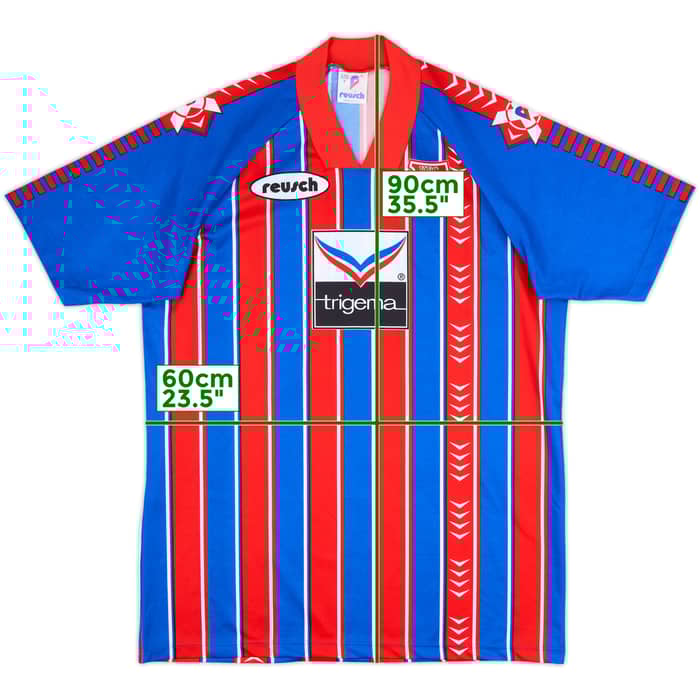 1995-96 KFC Uerdingen Home Shirt - 9/10 - (XL/XXL)