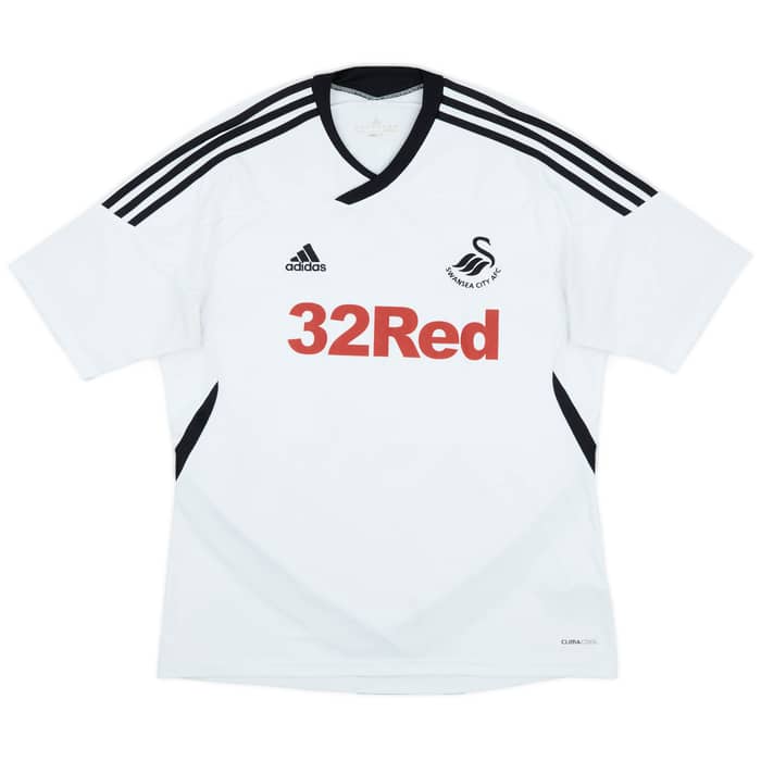 2011-12 Swansea Home Shirt Allen #24 - 6/10 - (L)