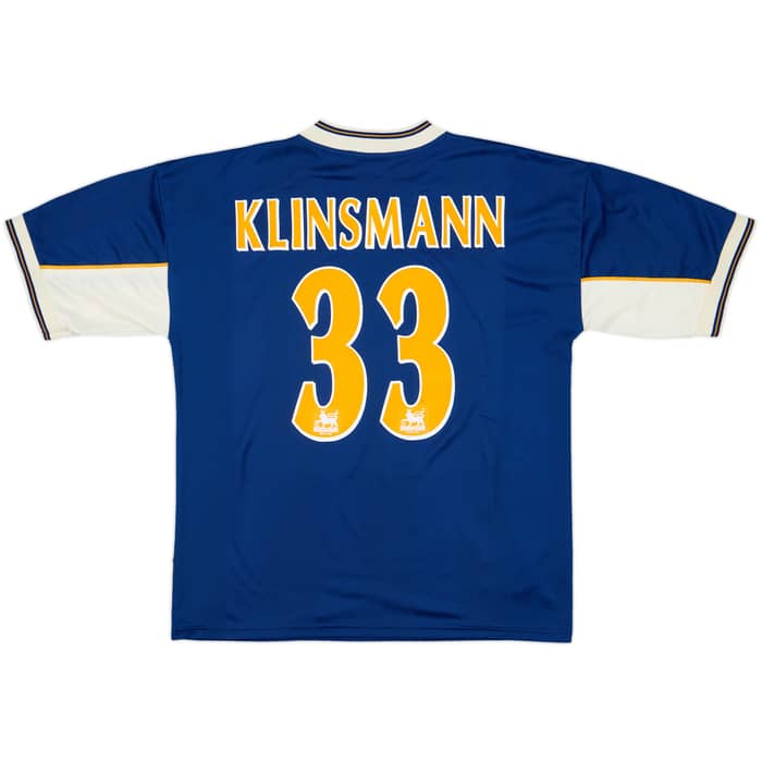 1997-98 Tottenham Away Shirt & Shorts Klinsmann #33 - 8/10 - (L)