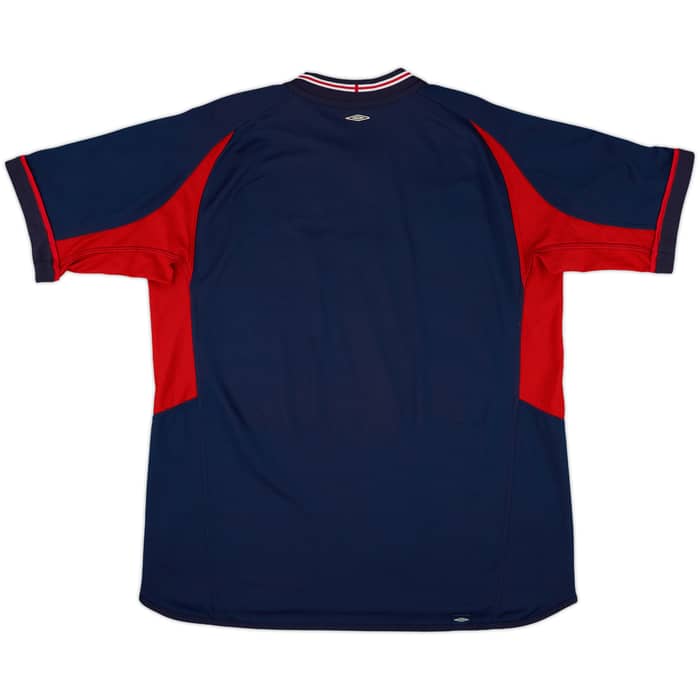 2002-04 England Away Shirt Beckham #7 - 5/10 - (L)