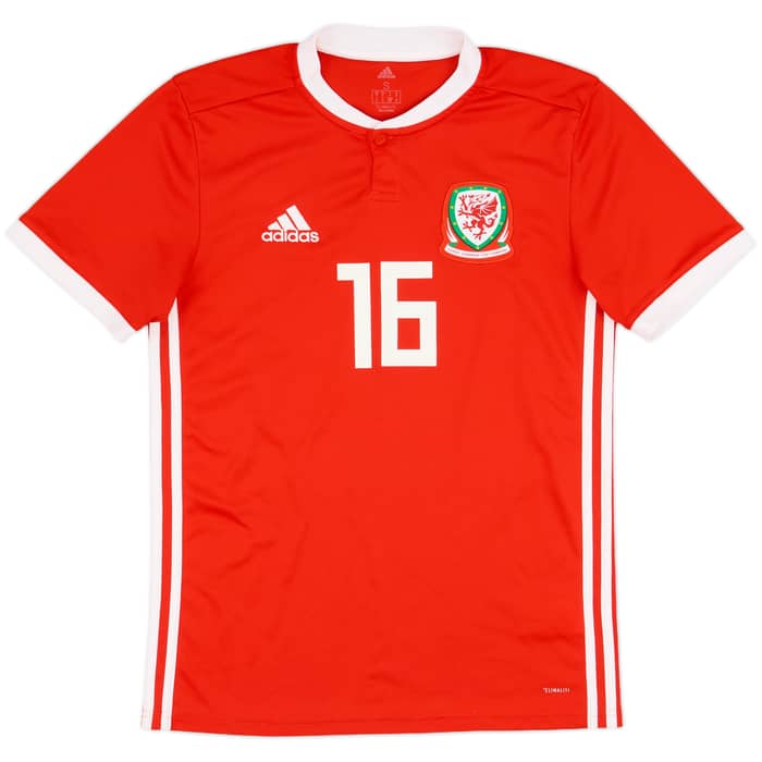 2016-17 Wales Home Shirt & Shorts #16 - 9/10 - (S)