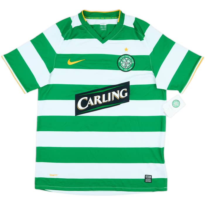 2008-10 Celtic Home Shirt O Dea #48 (M)
