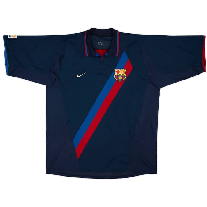 2002-03 Barcelona Player Issue Away Shirt Xavi #6 - 8/10 - (XXL)