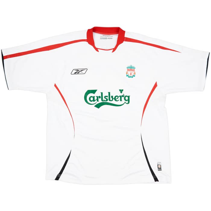 2005-06 Liverpool Away Shirt Fowler #11 - 8/10 - (XL)