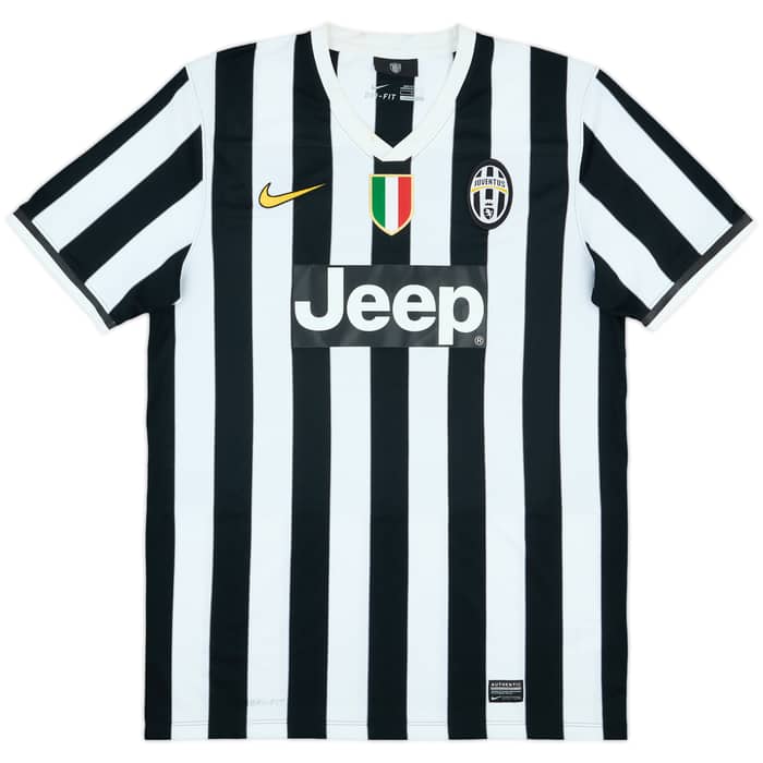 2013-14 Juventus Signed Home Shirt Pirlo #21 - 6/10 - (L)