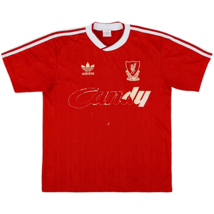 1988-89 Liverpool Home Shirt - 4/10 - (M/L)