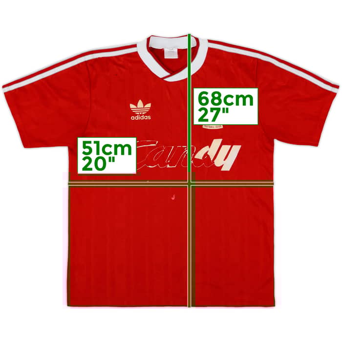 1988-89 Liverpool Home Shirt - 4/10 - (M/L)