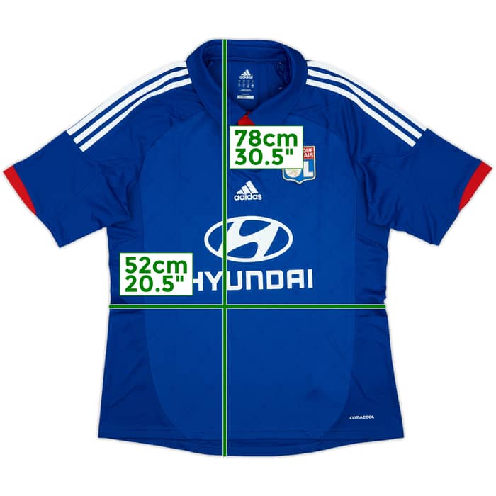 2012-13 Lyon Away Shirt - 9/10 - (L)