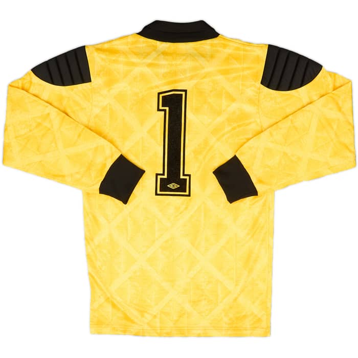 1990-92 England GK Shirt #1 (Shilton) - 9/10 - (S)