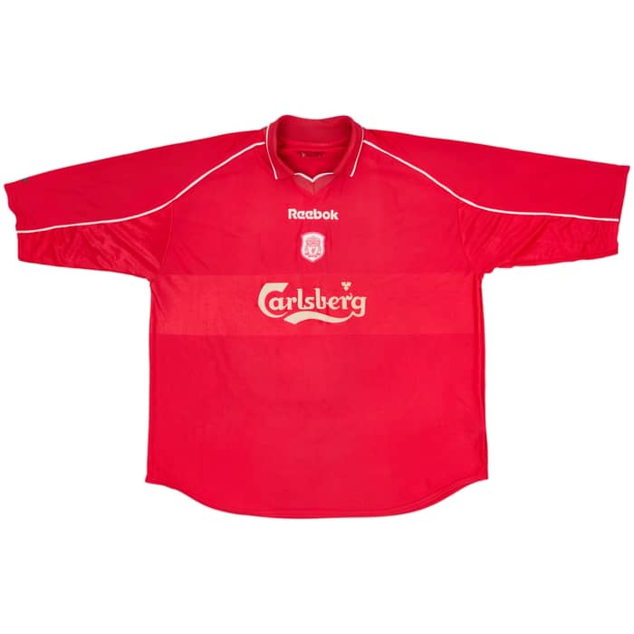2000-02 Liverpool Camiseta Local Gerrard #17 - 5/10 - (XXL)