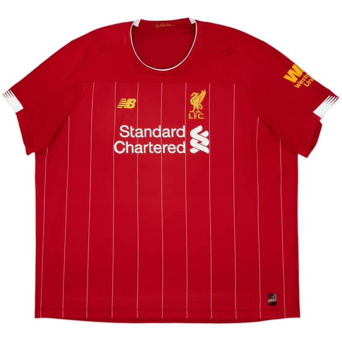 2019-20 Liverpool Home Shirt Virgil #4 - 6/10 - (3XL)