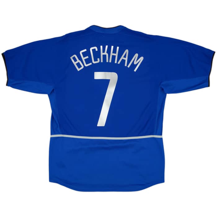 2002-03 Manchester United Third Shirt Beckham #7 - 6/10 - (L)