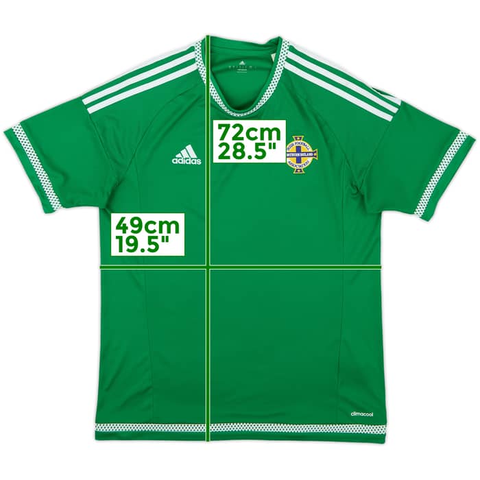 2015 Northern Ireland Home Shirt - 8/10 - (M)