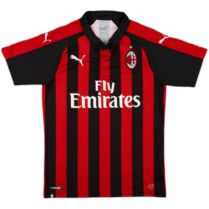 Camiseta de local de AC Milan 2018-19 - 6/10 - (S)