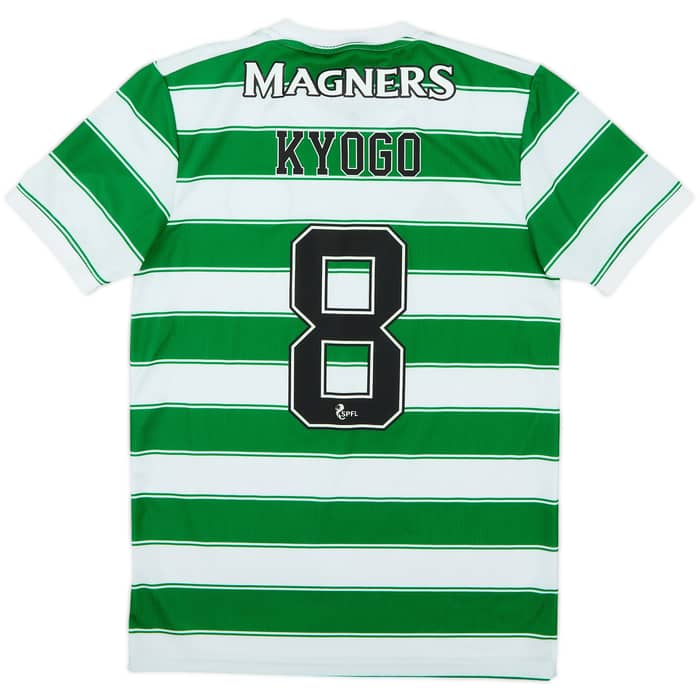 2021-22 Celtic Home Shirt Kyogo #8 - 8/10 - (S)